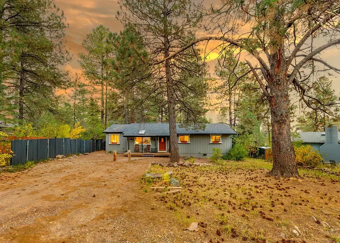 Holiday home Outdoor Oasis, Hottub, Fenced, Firepit & Pinetrees